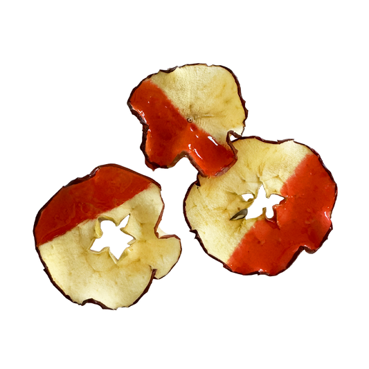 Candy-Dipped Apple Slices